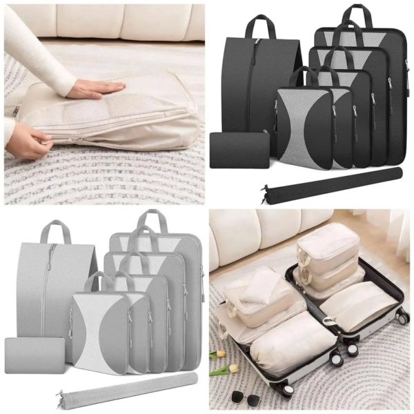 Travel suitcase Compression Cubes