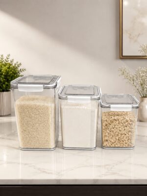 Airtight Acrylic Food Storage Containers