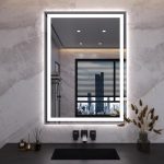 LED Bathroom Mirror with Touch Control