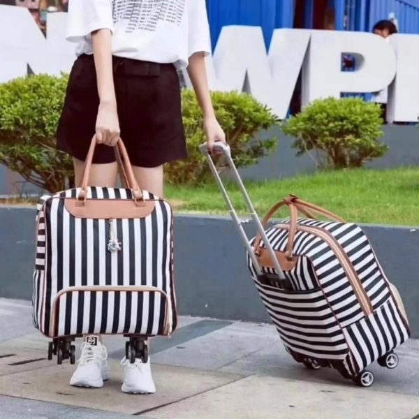trolley2 Ultimate Compact Trolley Travel Bag – Premium Luggage with 4 Universal Wheels