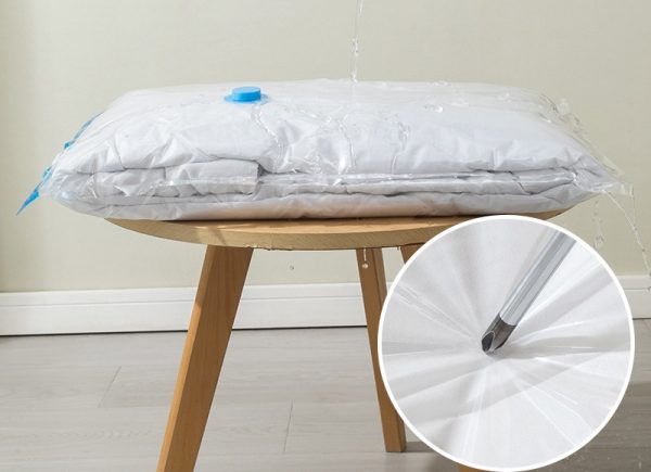 6Pcs Vacuum Bag Storage Organizer – Space Saving Vacuum Storage Bags for Clothes, Bedding & Travel