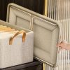 WhatsApp Image 2026-02-11 at 13.56.41 (4) Foldable Wardrobe Organizer – Beige - Smart Closet Storage Basket