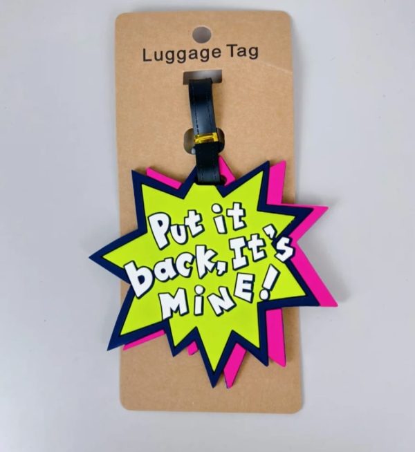 Luggage Tag – Durable Silicone Suitcase ID Tag for Travel