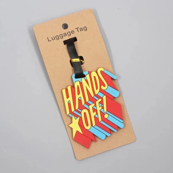 Luggage Tag – Durable Silicone Suitcase ID Tag for Travel