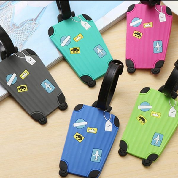 Luggage Tag – Durable Silicone Suitcase ID Tag for Travel