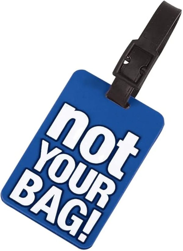 Luggage Tag – Durable Silicone Suitcase ID Tag for Travel