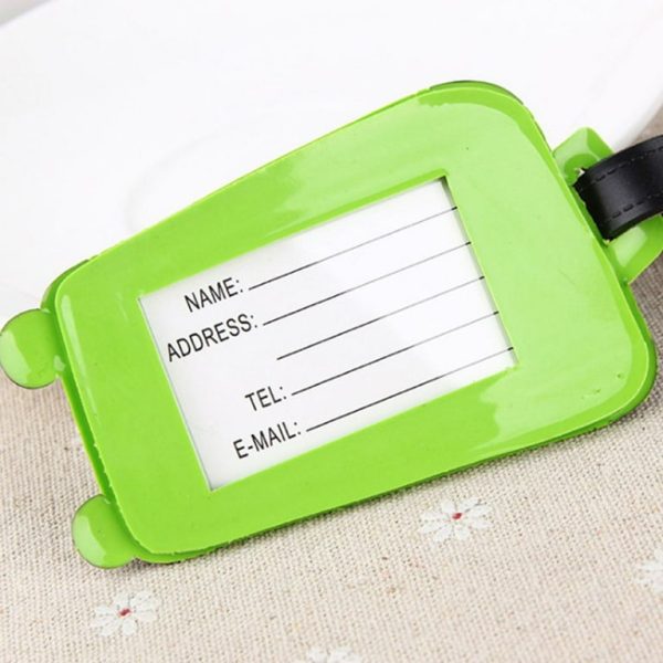 Luggage Tag – Durable Silicone Suitcase ID Tag for Travel