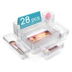 acrylic drawer organizer set