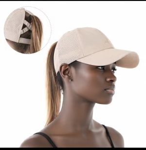 Criss Cross Ponytail Cap