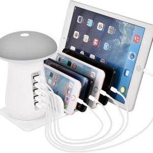 Mushroom Lamp Charging Dock Station