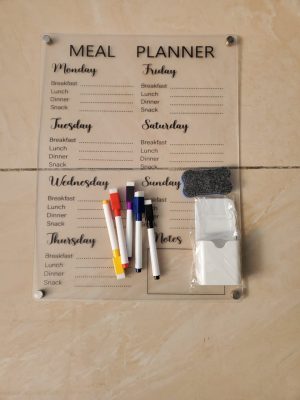 Magnetic Meal Planner