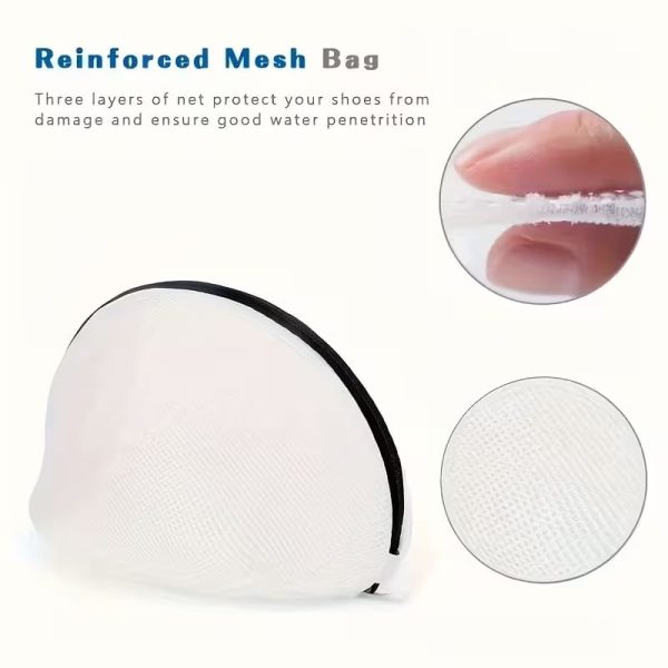 Large Shoe Laundry Mesh Bag – Washing Machine Shoe Protector