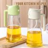 2 in 1 Oil Dispenser Bottle with Spray Function – Cooking Oil Sprayer & Pourer