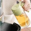 2 in 1 Oil Dispenser Bottle with Spray Function – Cooking Oil Sprayer & Pourer
