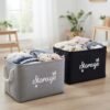 Foldable Storage Basket (2) Foldable Storage Basket