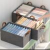 Grey Collapsible Wardrobe Organizer Grey Collapsible Wardrobe Organizer