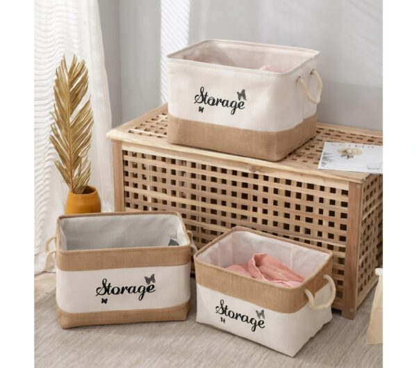 Foldable Storage Organizer – Quality Large Fabric Closet & Home Storage Box