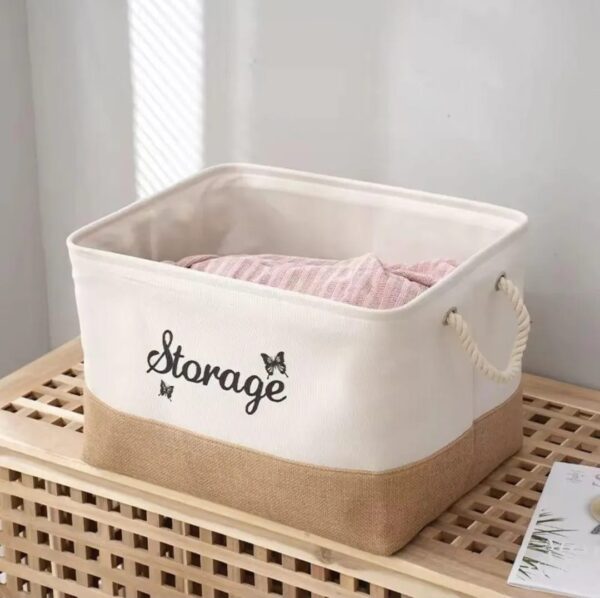 Foldable Storage Organizer – Quality Large Fabric Closet & Home Storage Box