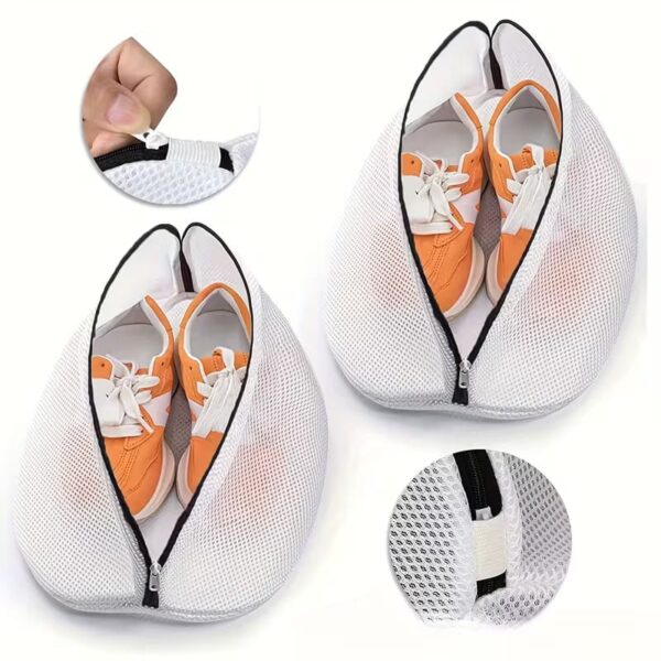 Large Shoe Laundry Mesh Bag – Washing Machine Shoe Protector