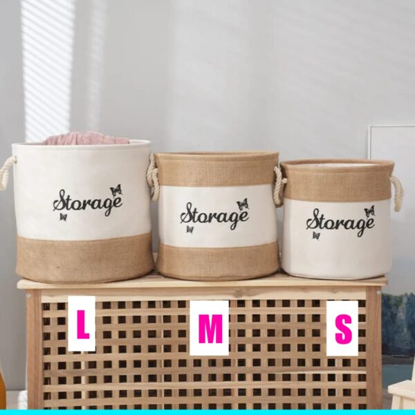 WhatsApp Image 2026-03-11 at 17.21.20 Foldable Storage Basket – Quality Large Collapsible Home & Closet Organizer