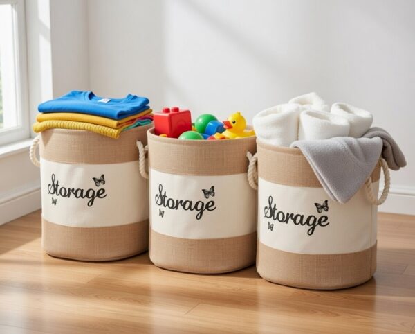 WhatsApp Image 2026-03-11 at 17.21.22 Foldable Storage Basket – Quality Large Collapsible Home & Closet Organizer