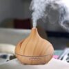 Ultrasonic Humidifier & Diffuser – Stylish 550ml LED Mist Humidifier for Bedroom, Office & Home