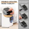 Adjustable Appliance Stand with Wheels – Heavy-Duty Washing Machine, Cooker & Fridge Base Stand with Anti-Vibration Support