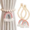 WhatsApp Image 2026-04-13 at 15.34.50 (1) Bohemian Magnetic Curtain Holders – Decorative Wooden Bead Curtain Tiebacks (No Drilling Required)