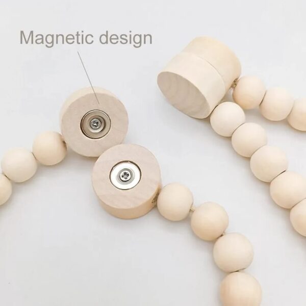 WhatsApp Image 2026-04-13 at 15.34.51 (1) Bohemian Magnetic Curtain Holders – Decorative Wooden Bead Curtain Tiebacks (No Drilling Required)