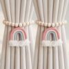 WhatsApp Image 2026-04-13 at 15.34.52 Bohemian Magnetic Curtain Holders – Decorative Wooden Bead Curtain Tiebacks (No Drilling Required)