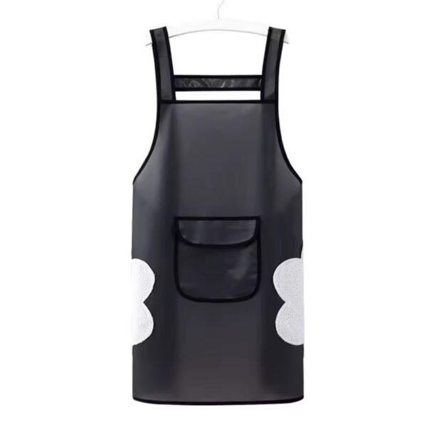 Waterproof Kitchen Apron – Premium Quality Oil & Stain Resistant Cooking Apron with Pocket and Wipes