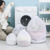 WhatsApp Image 2026-04-20 at 21.24.14 4pcs Laundry Mesh Bags Set – Drawstring Wash Bags for Delicates, Clothes & Lingerie Protection