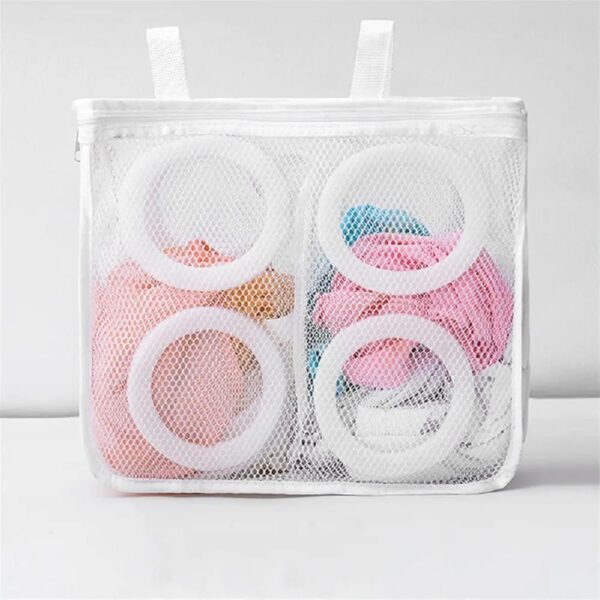 Laundry Mesh Shoe Bag – Washing Machine Shoe Protector Bag with Zipper (Reusable & Durable)