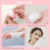 100pcs Mini Compressed Towel Capsules – Portable Disposable Travel Towels (Expand with Water)