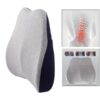 Orthopedic Back Support Pillow – Ergonomic Lumbar Cushion for Office Chair, Car Seat & Home Support