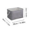 WhatsApp Image 2026-05-27 at 16.07.24 (1) Foldable Storage Basket – Multi-Purpose Fabric Organizer Bin with Handles for Clothes, Toys & Home Storage