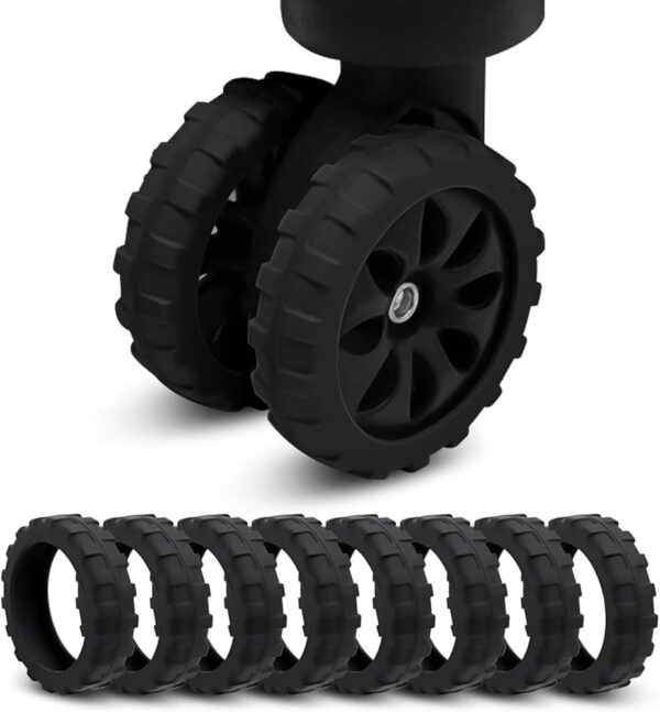 8pc silicone suitcase wheel protectors for luggage wheels Kenya