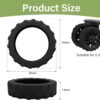 8Pc Silicone Suitcase Wheel Protectors – Anti-Slip Luggage Wheel Covers for Travel Protection & Noise Reduction