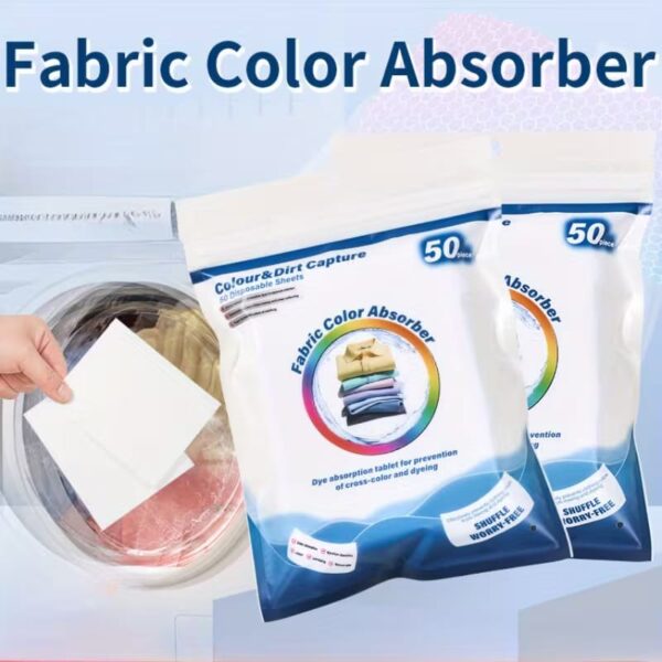fabric color absorber sheets. Color Catcher. preventing color bleeding in laundry