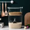 large airtight acrylic storage container for rice and flour Kenya large airtight acrylic storage container for rice and flour Kenya