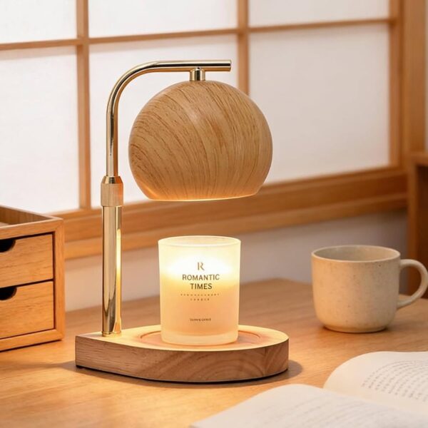 Electric Candle Warmer Lamp – Stylish Dimmable Wax Melt & Scented Candle Warmer