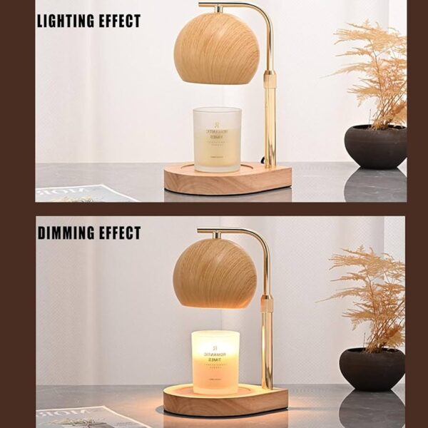 Electric Candle Warmer Lamp – Stylish Dimmable Wax Melt & Scented Candle Warmer
