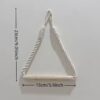 Cotton Rope Toilet Paper Holder – Stylish Wall-Mounted Toilet Paper Organizer
